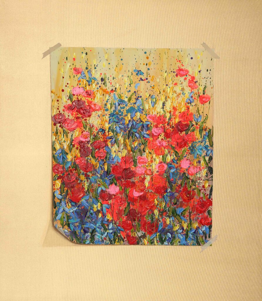 Všechno je jen iluze, Akryl na plát., 150x130 cm, 2015